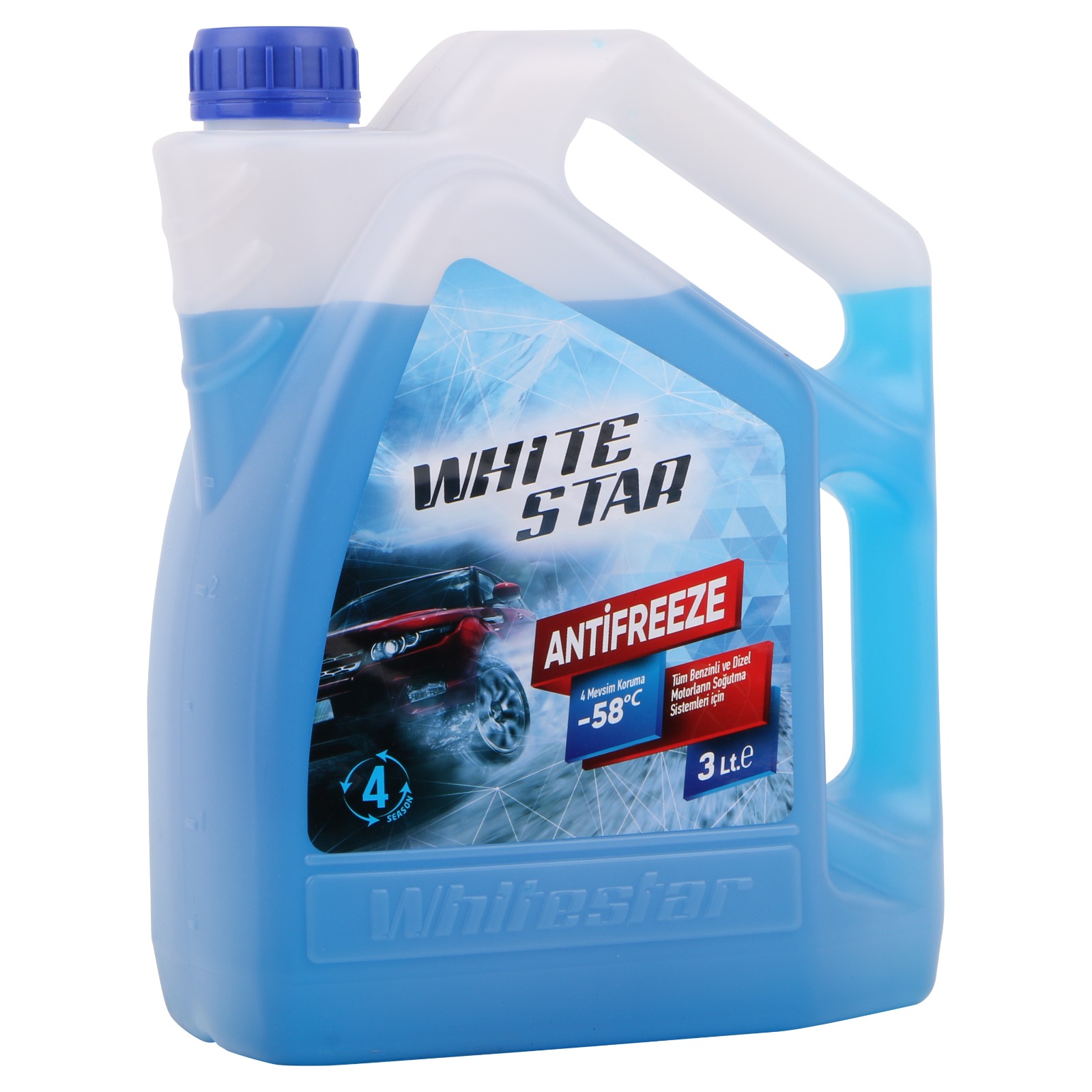 ANTİFİRİZ 58 DERECE 3 LT MAVİ