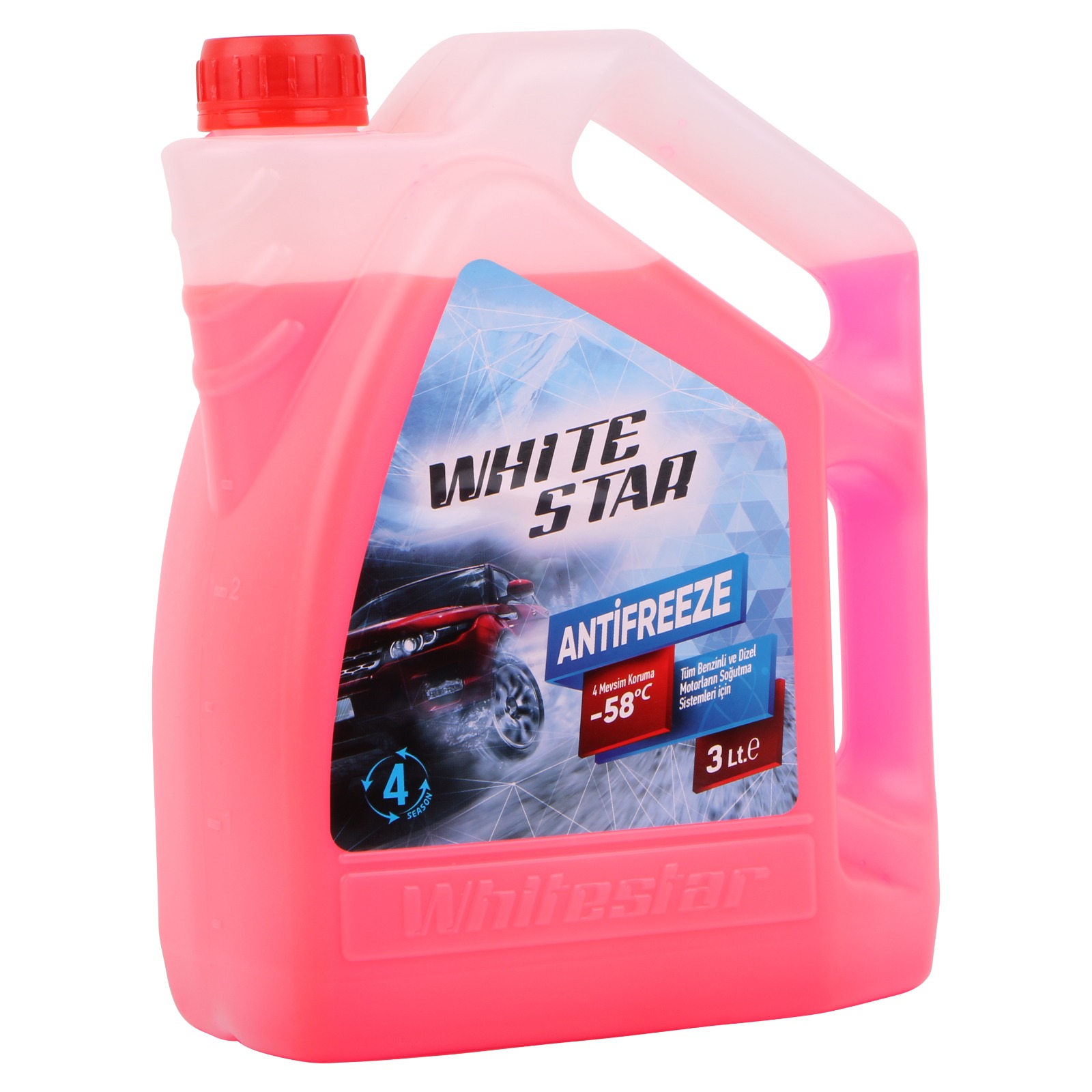 ANTİFİRİZ 58 DERECE 3 LT KIRMIZI